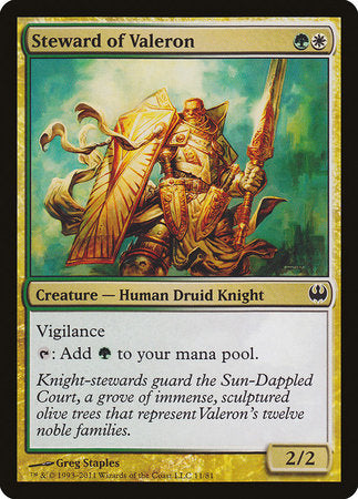 Steward of Valeron [Duel Decks: Knights vs. Dragons] | Good Games Cannington