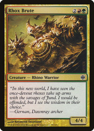 Rhox Brute [Alara Reborn] | Good Games Cannington