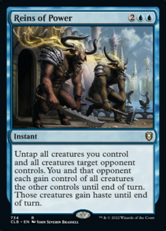 Reins of Power [Commander Legends: Battle for Baldur's Gate] | Good Games Cannington