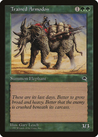 Trained Armodon [Tempest] | Good Games Cannington