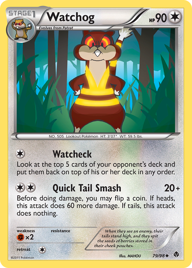 Watchog (79/98) [Black & White: Emerging Powers] | Good Games Cannington