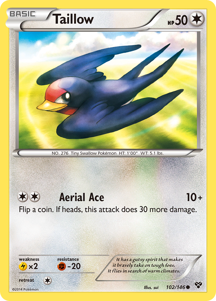 Taillow (102/146) [XY: Base Set] | Good Games Cannington