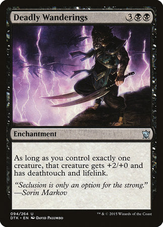 Deadly Wanderings [Dragons of Tarkir] | Good Games Cannington