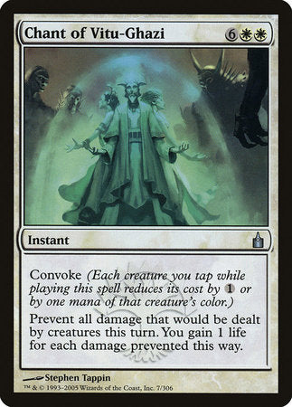 Chant of Vitu-Ghazi [Ravnica: City of Guilds] | Good Games Cannington