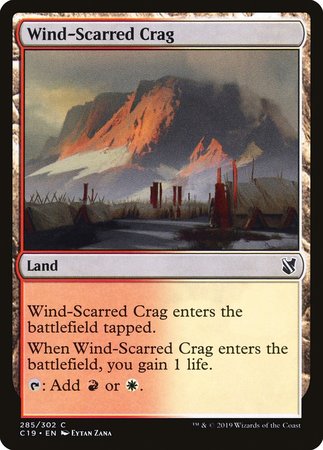 Wind-Scarred Crag [Commander 2019] | Good Games Cannington