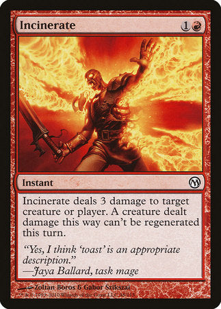 Incinerate [Duels of the Planeswalkers] | Good Games Cannington
