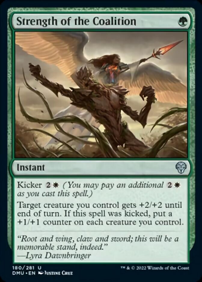 Strength of the Coalition [Dominaria United] | Good Games Cannington