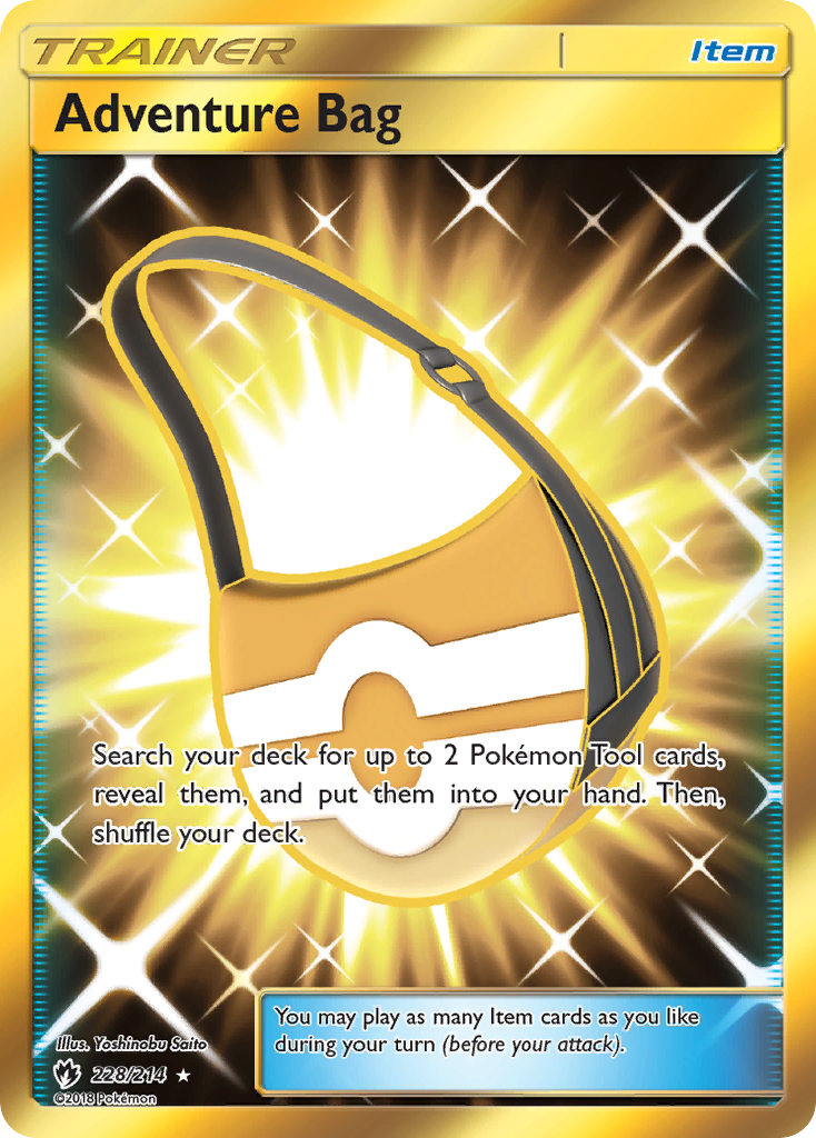 Adventure Bag (228/214) [Sun & Moon: Lost Thunder] | Good Games Cannington
