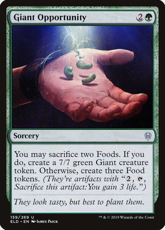 Giant Opportunity [Throne of Eldraine] | Good Games Cannington