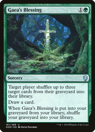 Gaea's Blessing [Dominaria] | Good Games Cannington