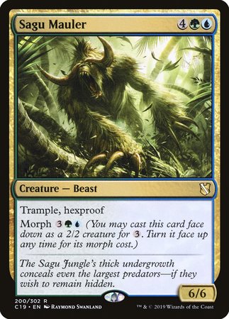 Sagu Mauler [Commander 2019] | Good Games Cannington
