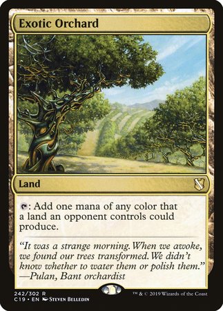 Exotic Orchard [Commander 2019] | Good Games Cannington