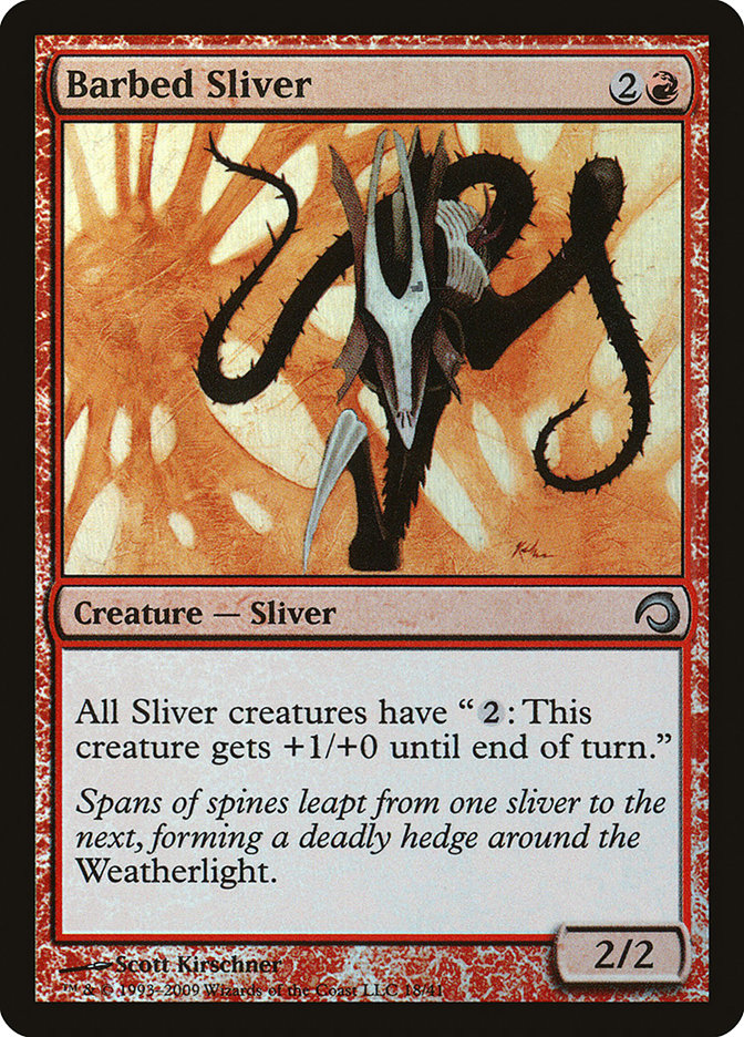 Barbed Sliver [Premium Deck Series: Slivers] | Good Games Cannington