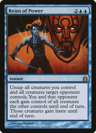 Reins of Power [Commander 2011] | Good Games Cannington