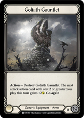 Goliath Gauntlet [U-WTR153] (Welcome to Rathe Unlimited)  Unlimited Rainbow Foil | Good Games Cannington