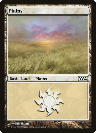Plains (232) [Magic 2014] | Good Games Cannington