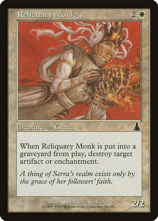 Reliquary Monk [Urza's Destiny] | Good Games Cannington