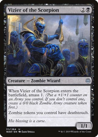 Vizier of the Scorpion [War of the Spark] | Good Games Cannington