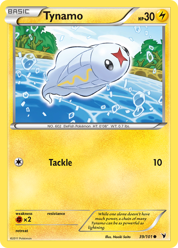 Tynamo (39/101) [Black & White: Noble Victories] | Good Games Cannington