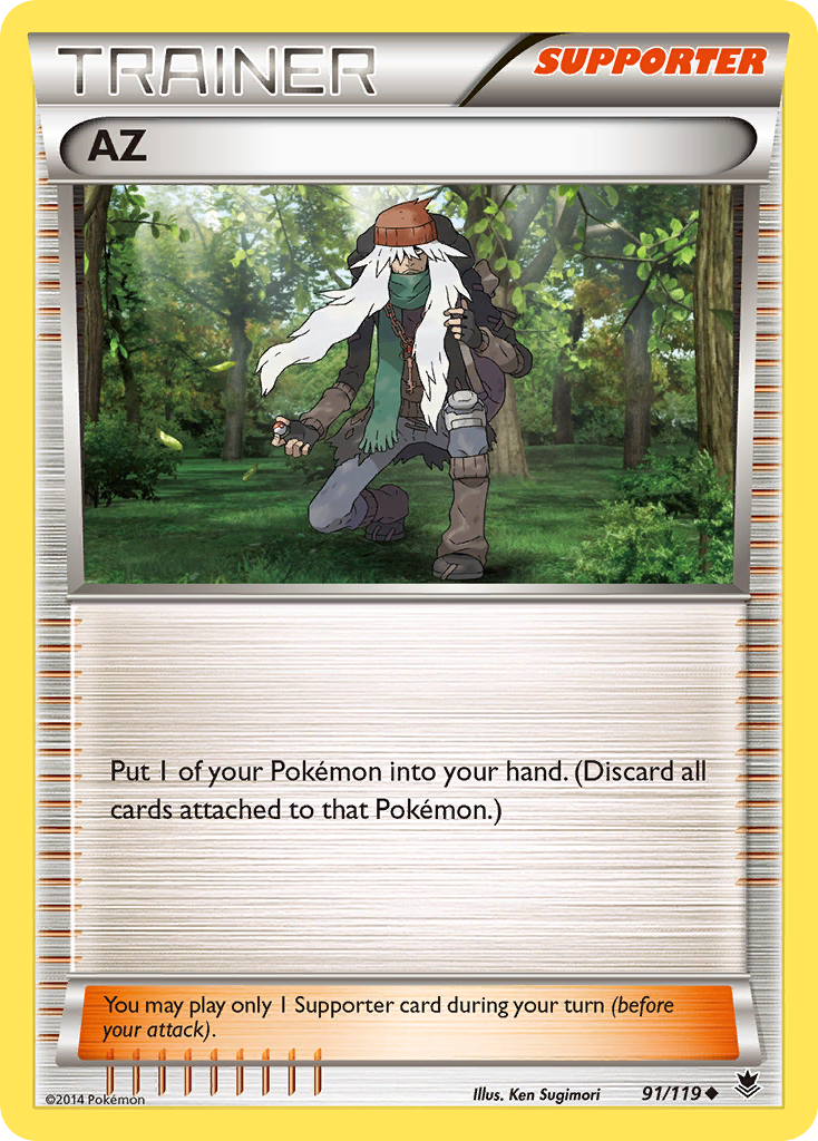 AZ (91/119) [XY: Phantom Forces] | Good Games Cannington
