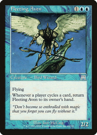 Fleeting Aven [Onslaught] | Good Games Cannington