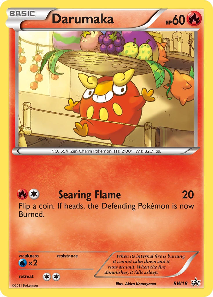 Darumaka (BW18) [Black & White: Black Star Promos] | Good Games Cannington