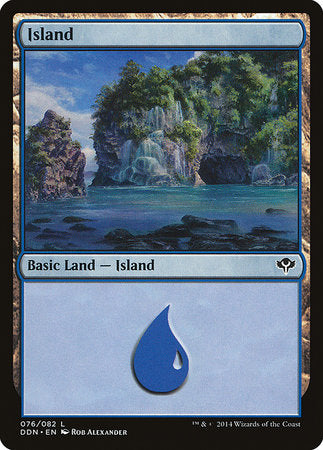 Island (76) [Duel Decks: Speed vs. Cunning] | Good Games Cannington