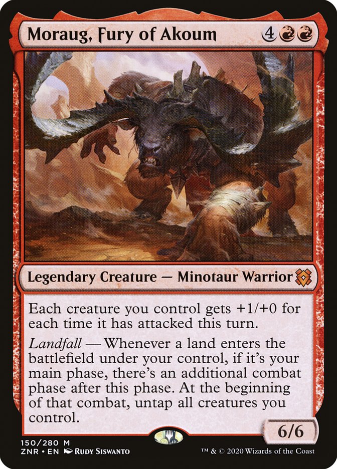 Moraug, Fury of Akoum [Zendikar Rising] | Good Games Cannington