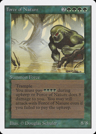 Force of Nature [Unlimited Edition] | Good Games Cannington