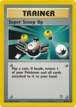 Super Scoop Up (98/111) [Neo Genesis Unlimited] | Good Games Cannington