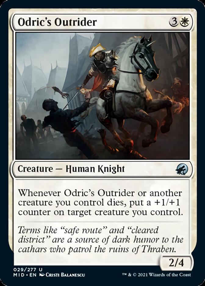 Odric's Outrider [Innistrad: Midnight Hunt] | Good Games Cannington