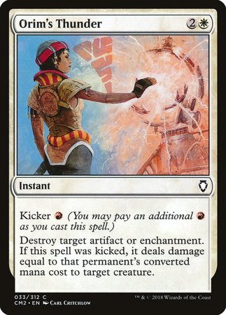 Orim's Thunder [Commander Anthology Volume II] | Good Games Cannington