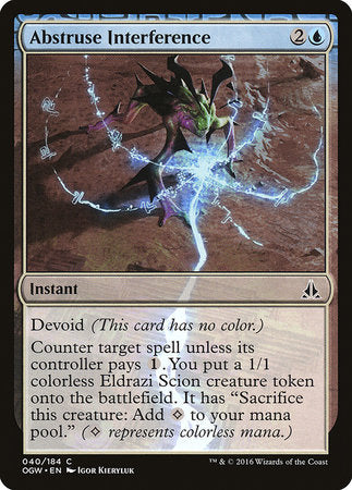 Abstruse Interference [Oath of the Gatewatch] | Good Games Cannington