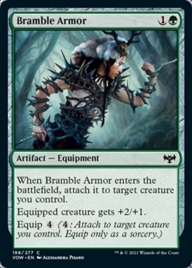 Bramble Armor [Innistrad: Crimson Vow] | Good Games Cannington