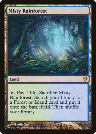 Misty Rainforest [Zendikar] | Good Games Cannington