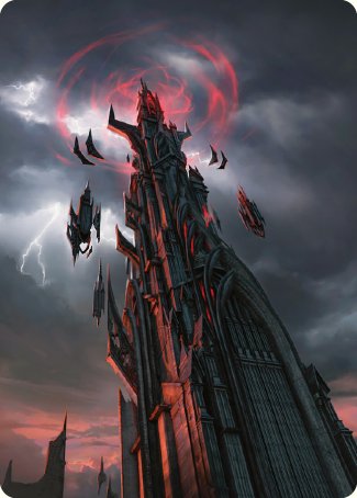 Barad-dur Art Card [The Lord of the Rings: Tales of Middle-earth Art Series] | Good Games Cannington