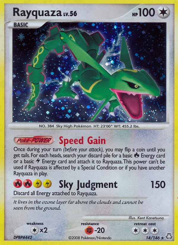 Rayquaza (14/146) [Diamond & Pearl: Legends Awakened] | Good Games Cannington