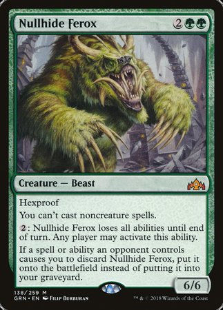 Nullhide Ferox [Guilds of Ravnica] | Good Games Cannington