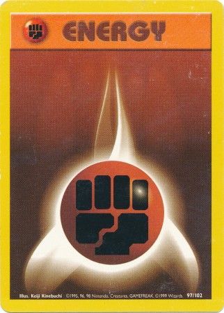 Fighting Energy (97/102) [Base Set Unlimited] | Good Games Cannington