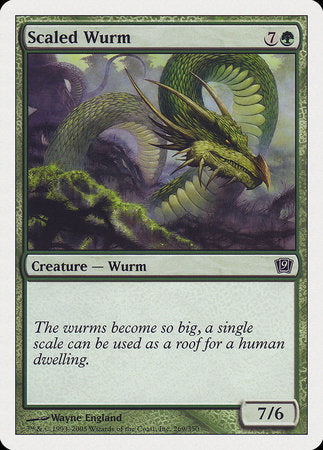 Scaled Wurm [Ninth Edition] | Good Games Cannington