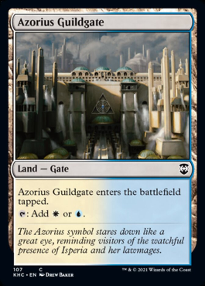 Azorius Guildgate [Kaldheim Commander] | Good Games Cannington