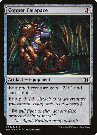 Copper Carapace [Modern Masters 2015] | Good Games Cannington