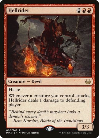 Hellrider [Modern Masters 2017] | Good Games Cannington