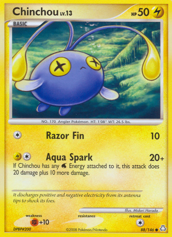 Chinchou (88/146) [Diamond & Pearl: Legends Awakened] | Good Games Cannington