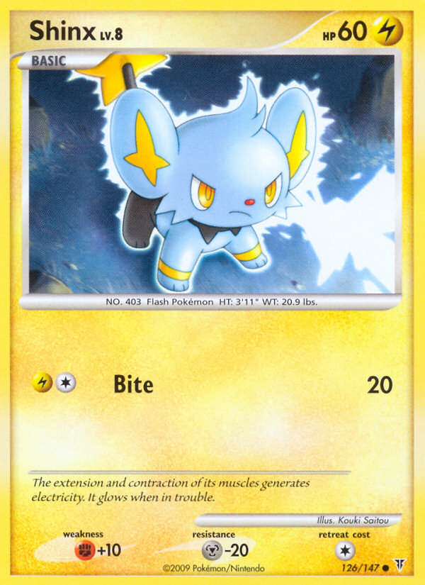 Shinx (126/147) [Platinum: Supreme Victors] | Good Games Cannington