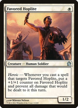 Favored Hoplite [Theros] | Good Games Cannington