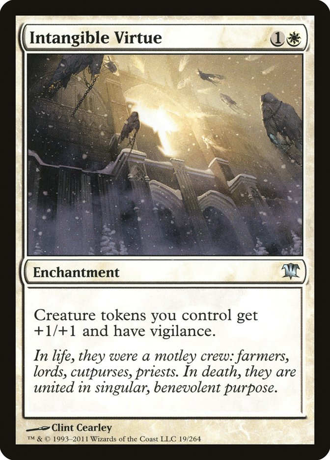 Intangible Virtue [Innistrad] | Good Games Cannington