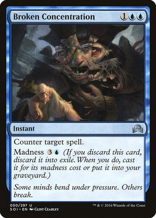 Broken Concentration [Shadows over Innistrad] | Good Games Cannington