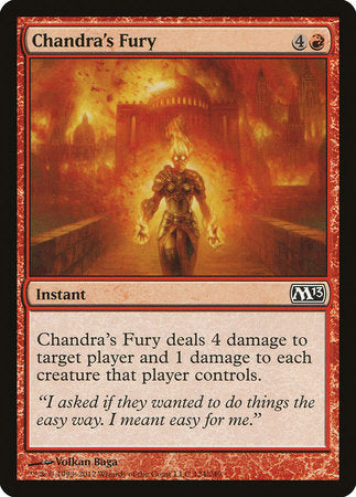 Chandra's Fury [Magic 2013] | Good Games Cannington