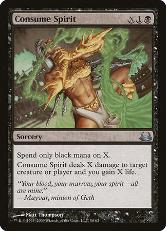 Consume Spirit [Duel Decks: Divine vs. Demonic] | Good Games Cannington
